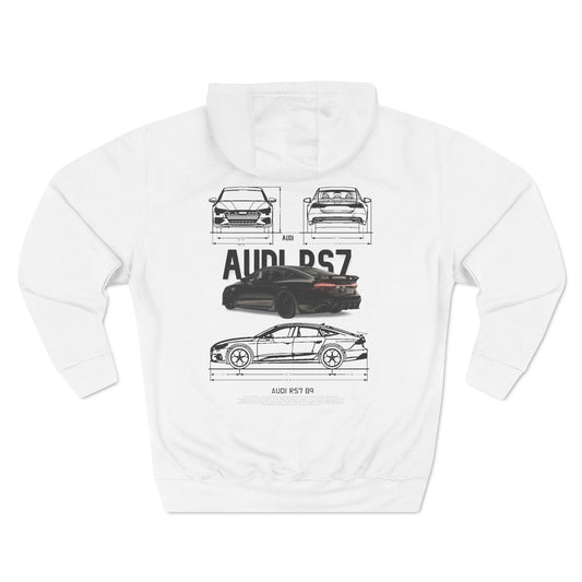 Audi RS7 B9 graphic hoodie