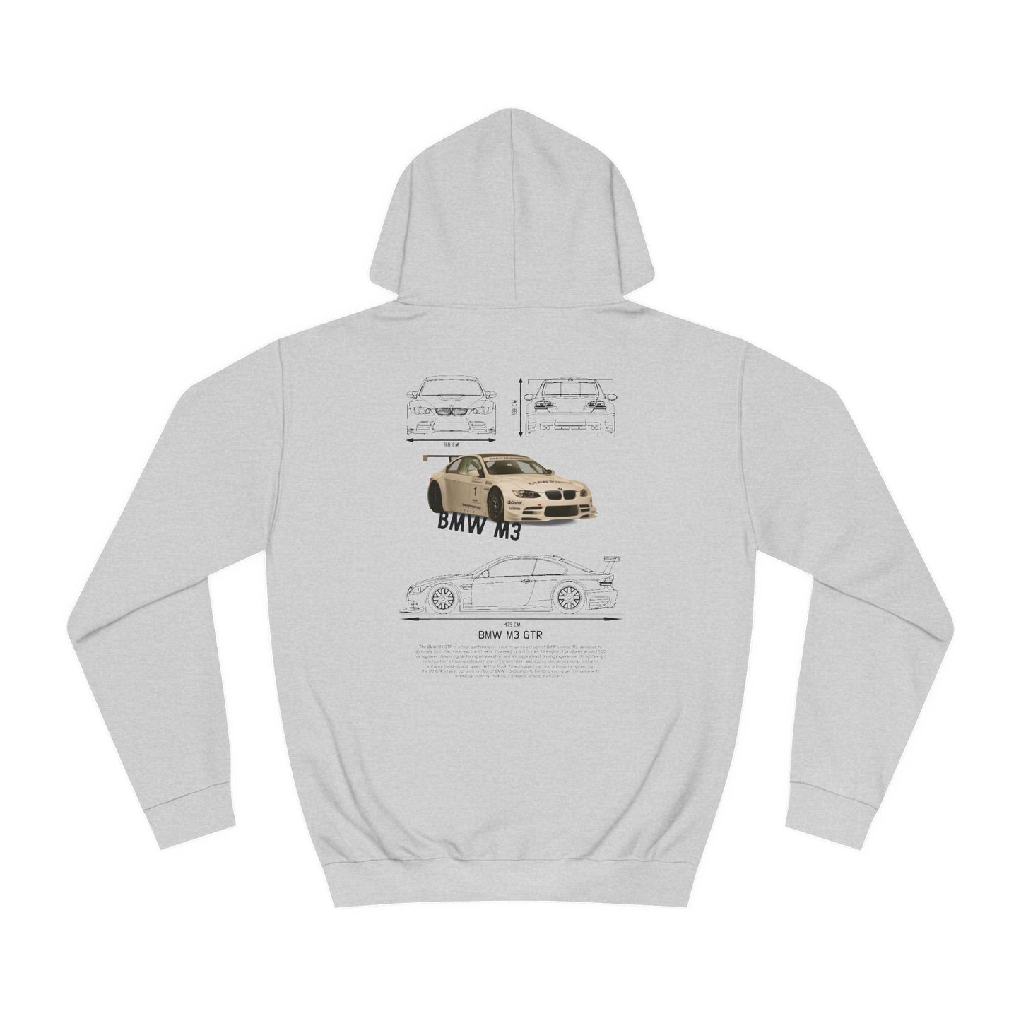 BMW M3 GTR graphic hoodie