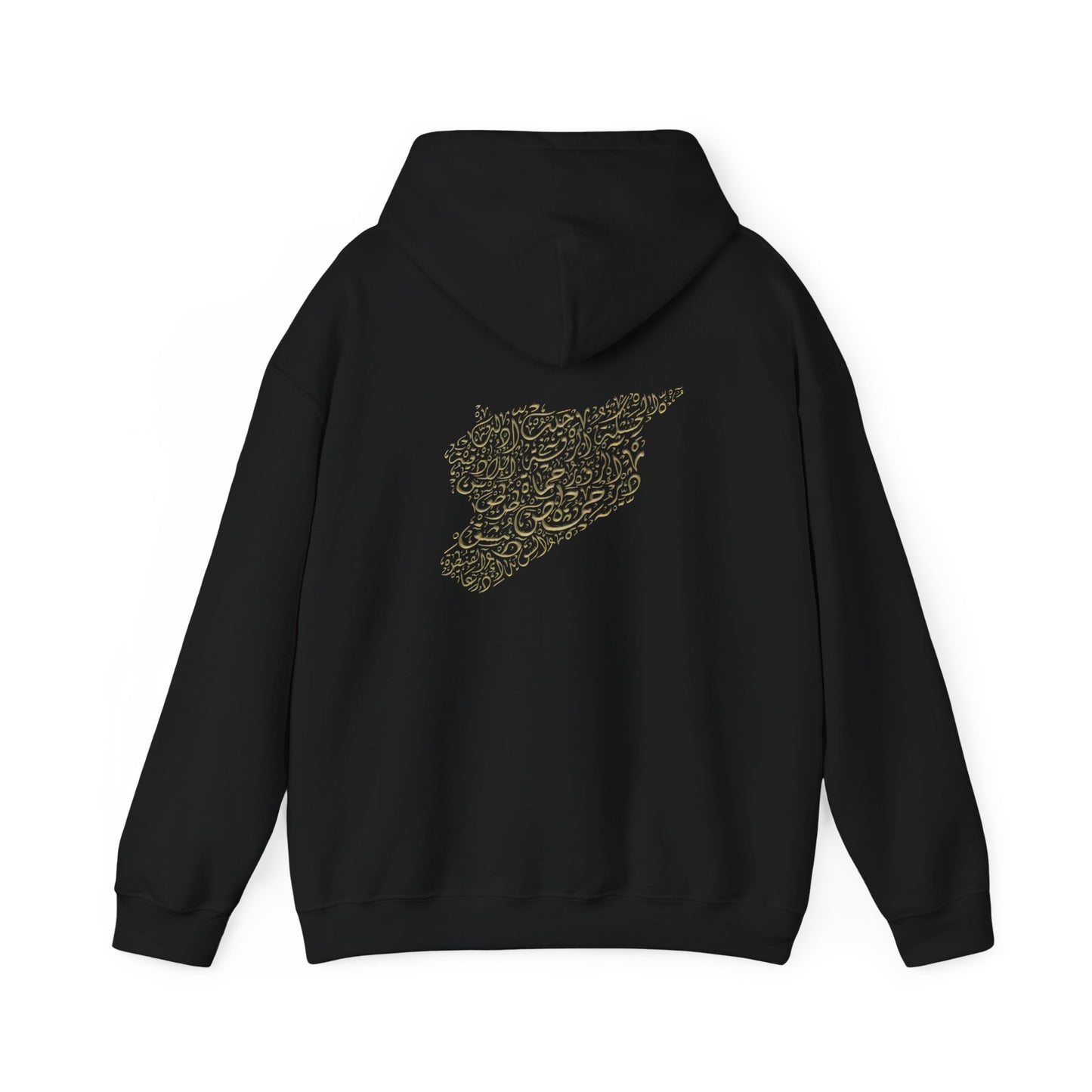 Syria cities graphic hoodie