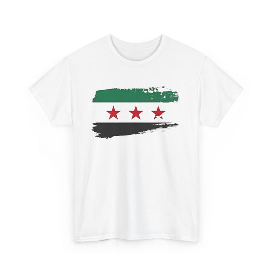 Syria flag graphic t-shirt