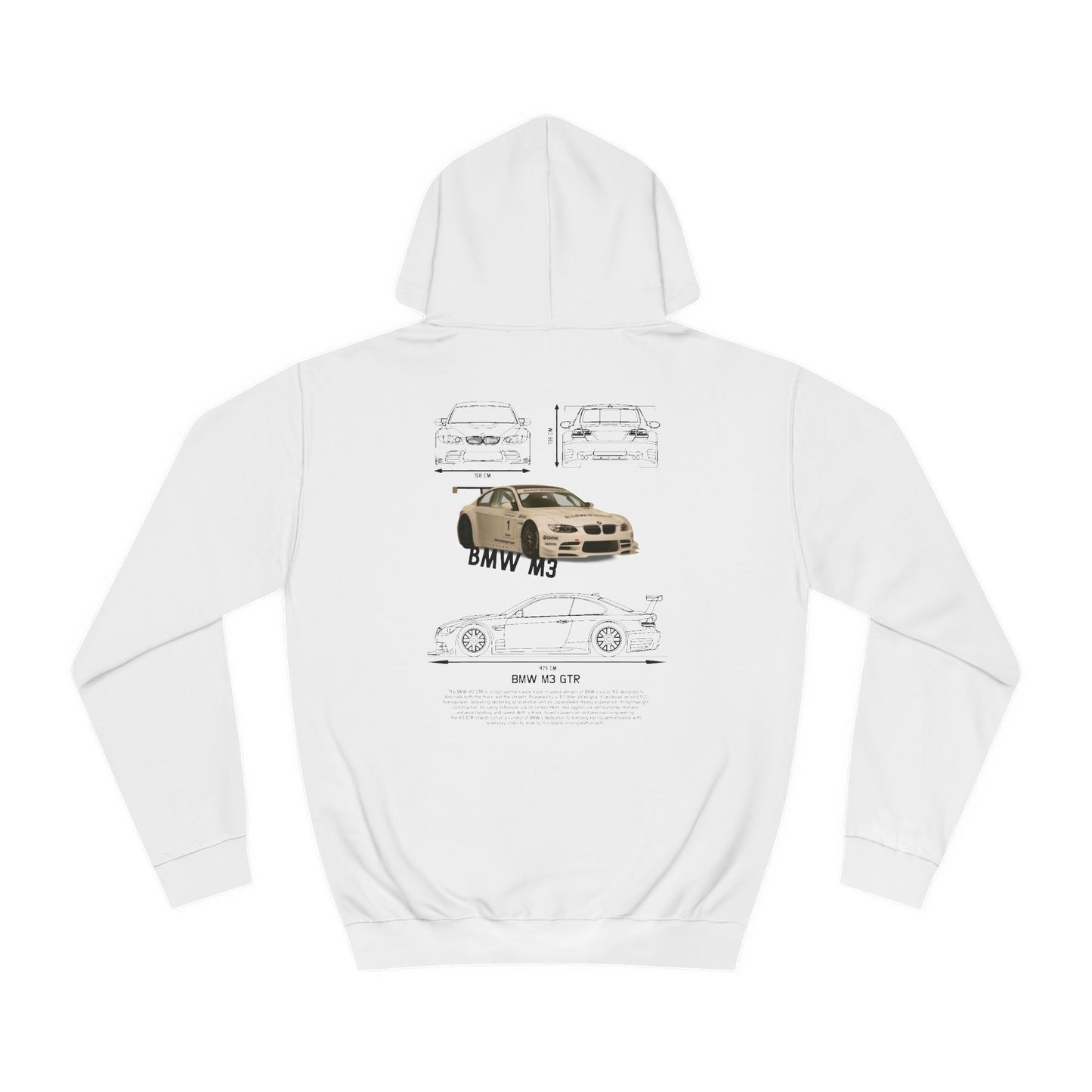 BMW M3 GTR graphic hoodie